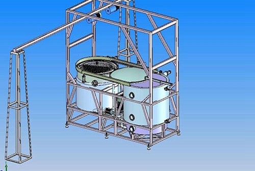 真空油炸機淺層、深層油炸和胡蘿卜脆片制作過程