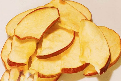 真空油炸機(jī)炸制蘋果脆片的流程