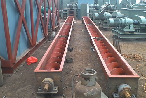 絞龍輸送機(jī)結(jié)構(gòu)